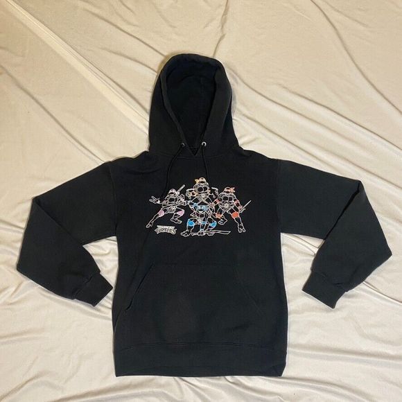 Viacom Other - Teenage Mutant Ninja Turtles Sz S Small Sweatshirt Black Longsleeve 2020 Viacom